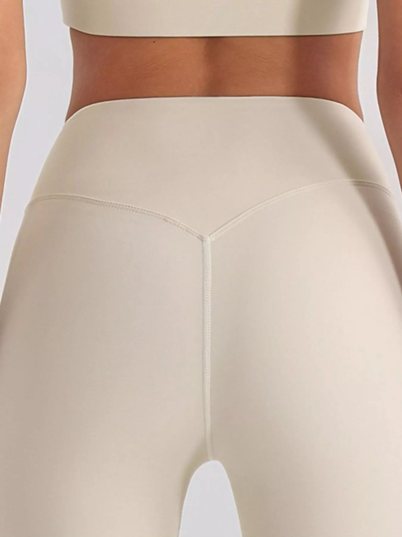 Seamless Criss-Cross V-Neck Tank and Leggings Active Set – image 18