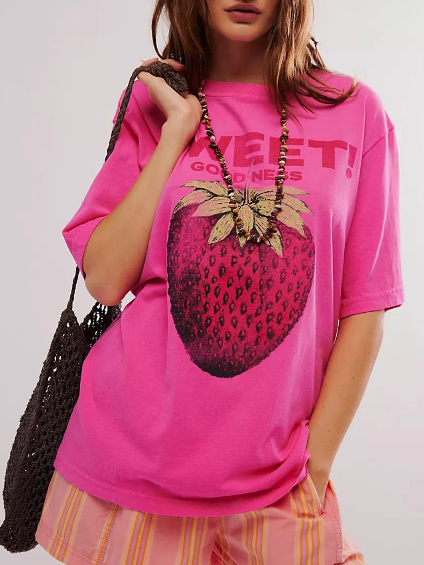 Graphic Round Neck Half Sleeve T-Shirt-Nordavory