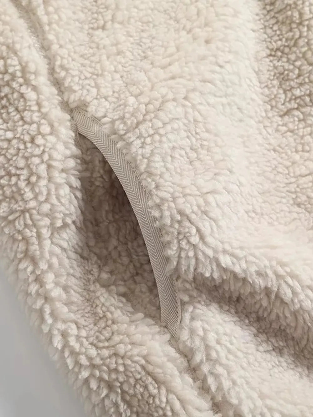 Zip Up Long Sleeve Plush Jacket-Nordavory