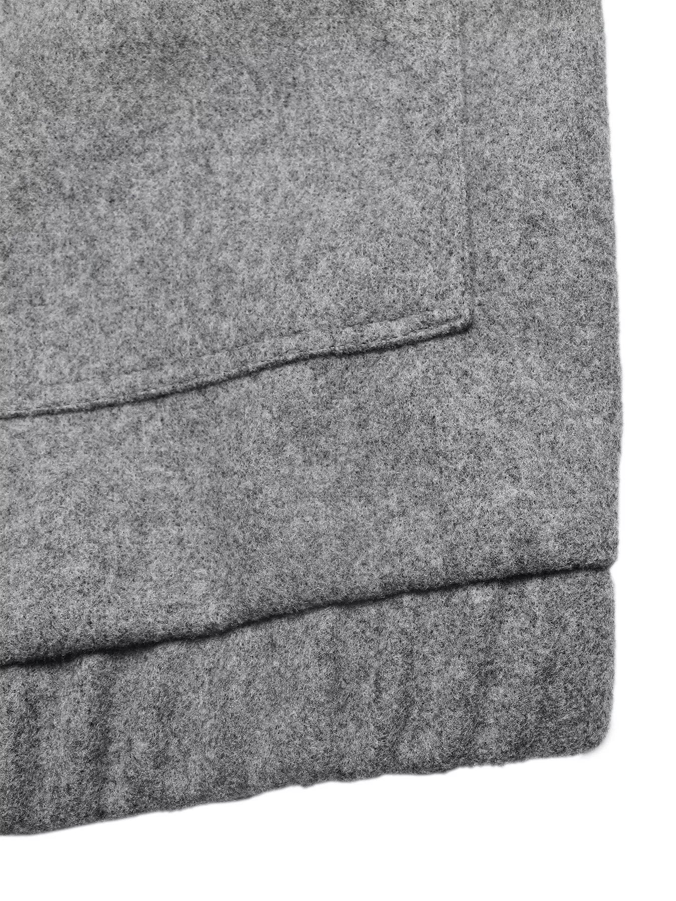 Snap Down Dropped Shoulder Jacket-Nordavory