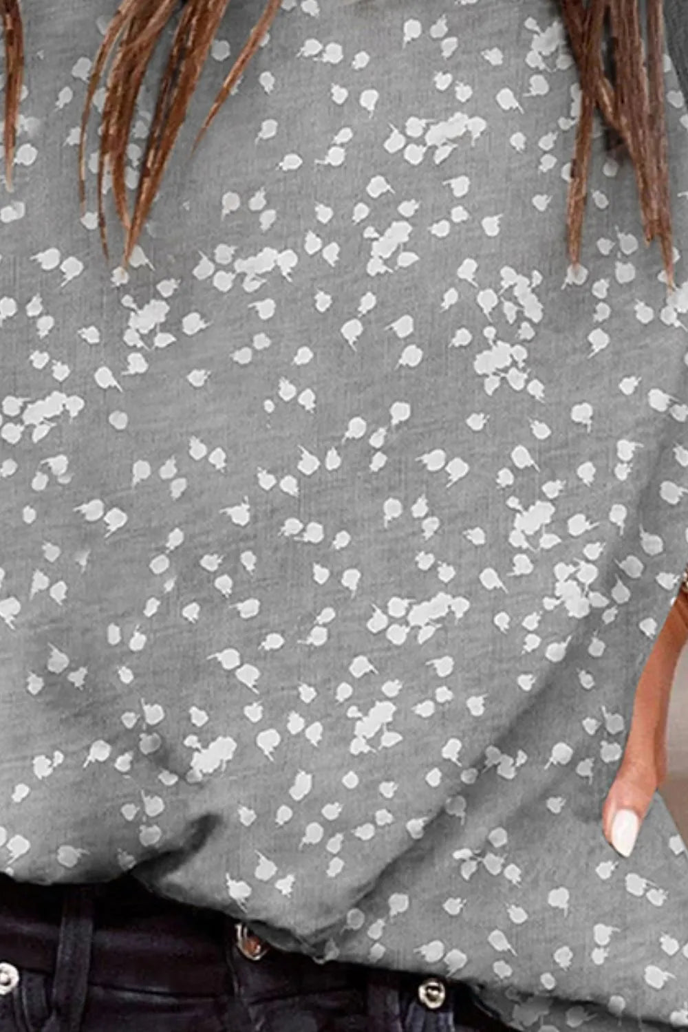 Printed Round Neck Tank-Nordavory