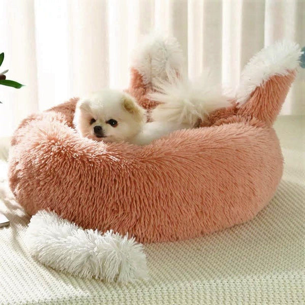 Fast Shipping Plush Pet Bed with Ears and Tail for Cats and Small Dogs Beds & Blankets nordavory