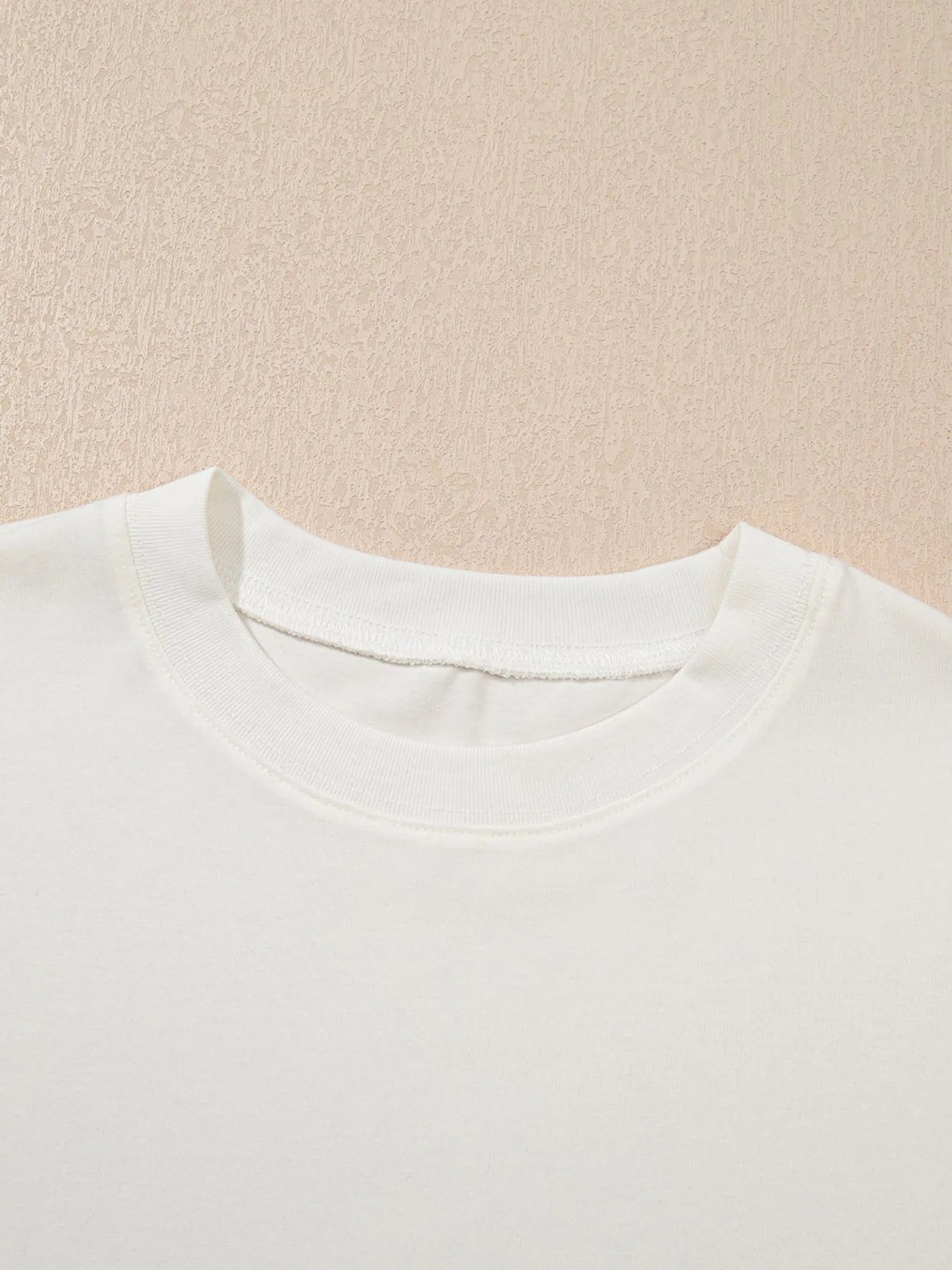 Floral Puff Sleeve Round Neck T-Shirt-Nordavory