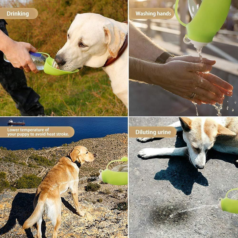Flip - Up Leaf Portable Pet Water Bottle - Nordavory
