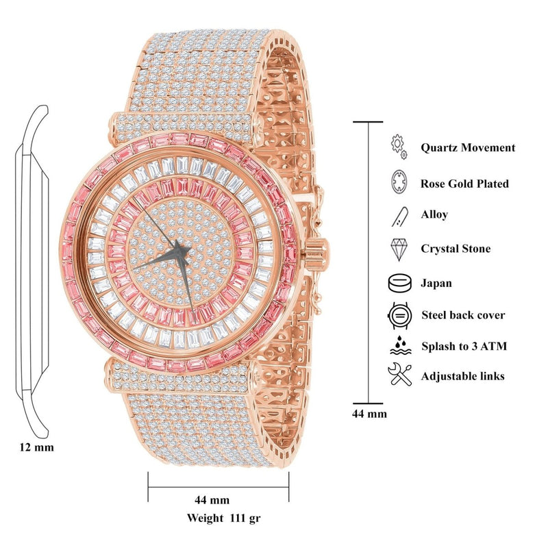 FOXY CZ ICED OUT WATCH | 51103433 - Nordavory