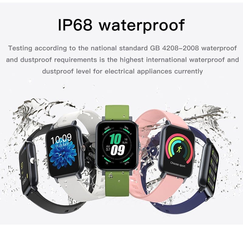 Full Screen IP68 Waterproof Ultra-Thin Smartwatch Tech Accessories nordavory