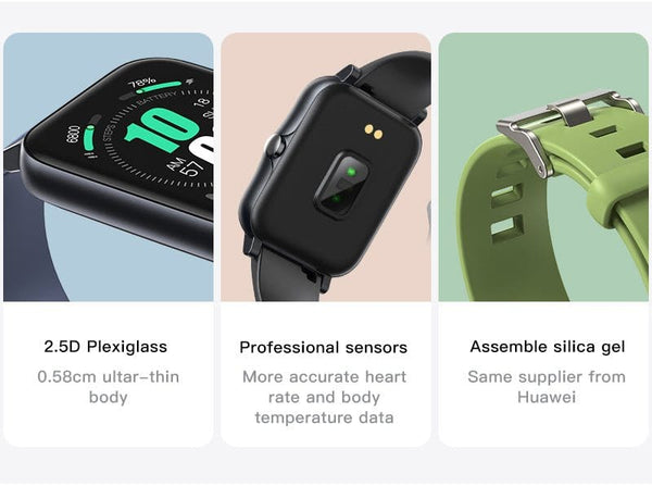 Full Screen IP68 Waterproof Ultra-Thin Smartwatch Tech Accessories nordavory