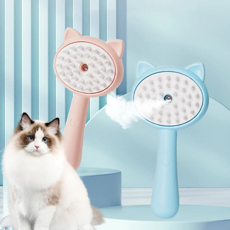 Hair Cleaning Brush With Mist Multifunctional Cat Grooming Brush - Nordavory