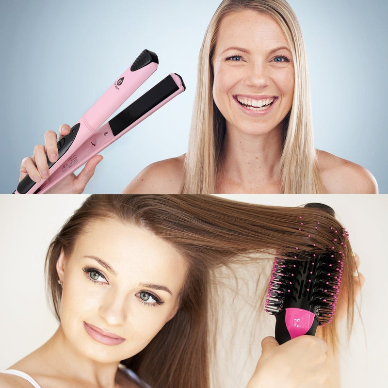 Hair Styling Power Bundle: One Step Hair Dryer & Volumizer Brush + - Nordavory
