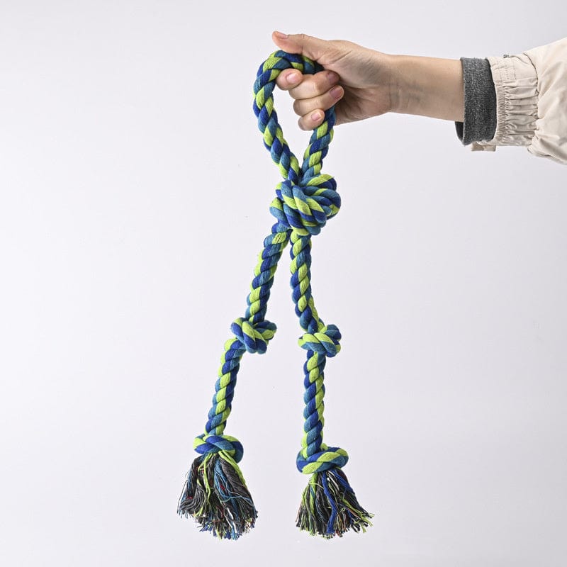Heavy - Duty Rope Knot Dog Toys For Large Breeds Dental Health Chew And - Nordavory