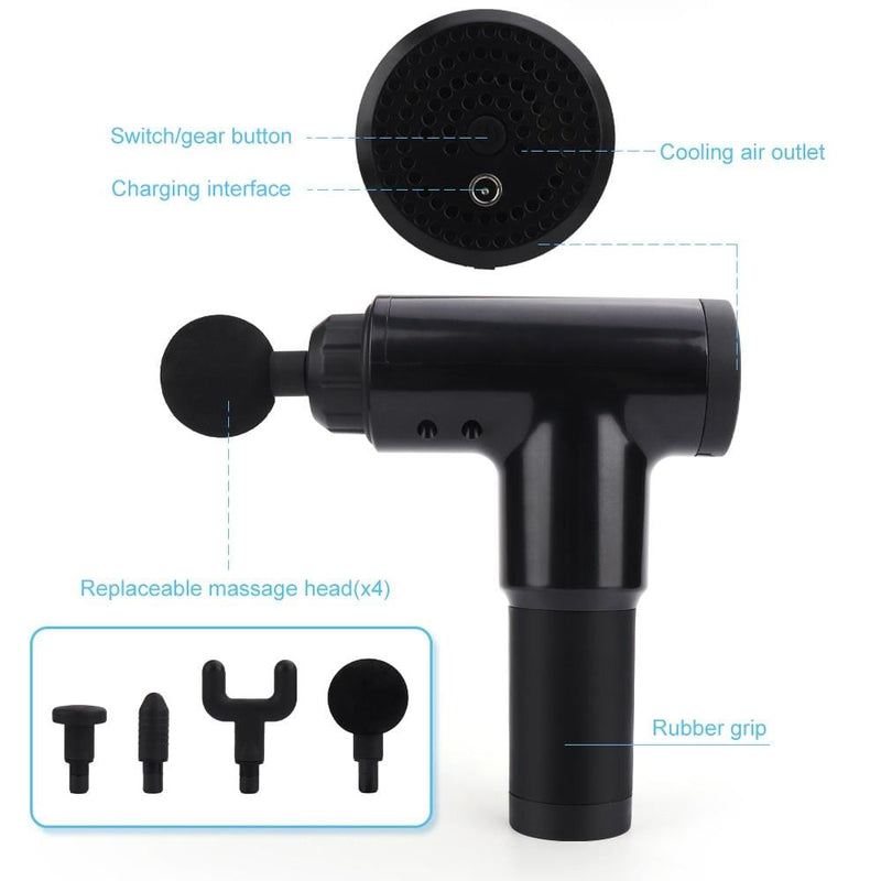 High Quality 6 Speeds Handheld Massager - Nordavory