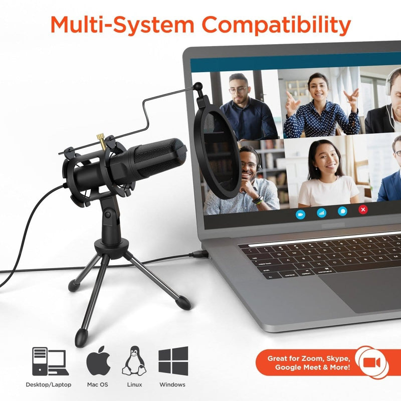 HyperGear Sound Advantage Pro-Audio Hi-Def Condenser Microphone Audio & Video nordavory