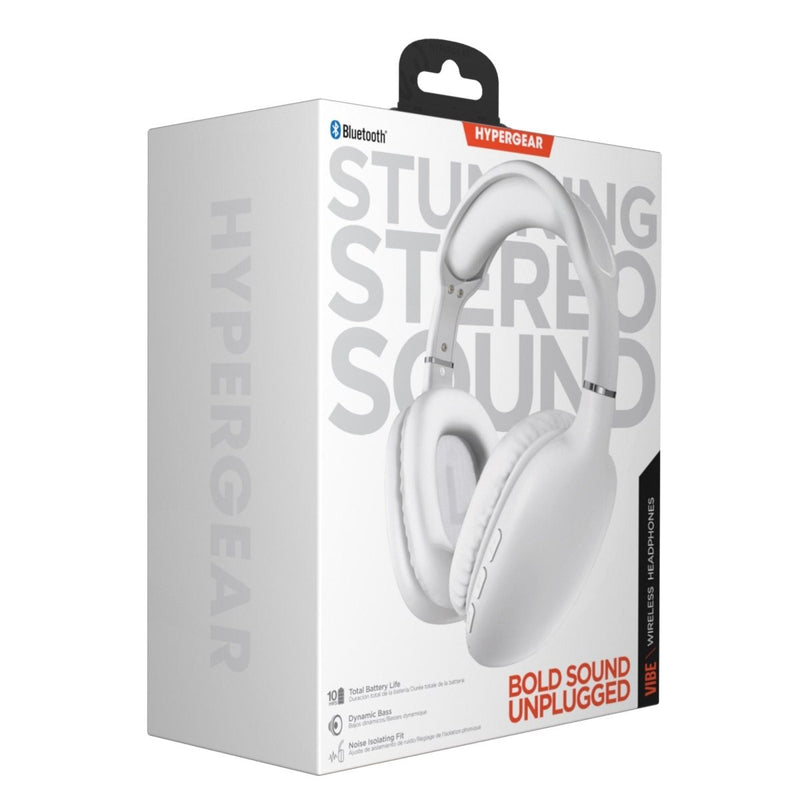 HyperGear VIBE Wireless Bluetooth Headphones w Extended Battery Life - Nordavory