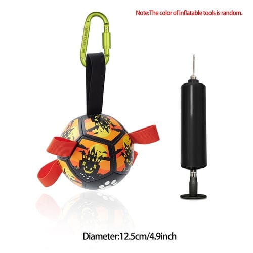 Interactive Dog Football Toy Soccer Ball Inflated Training Toy For - Nordavory