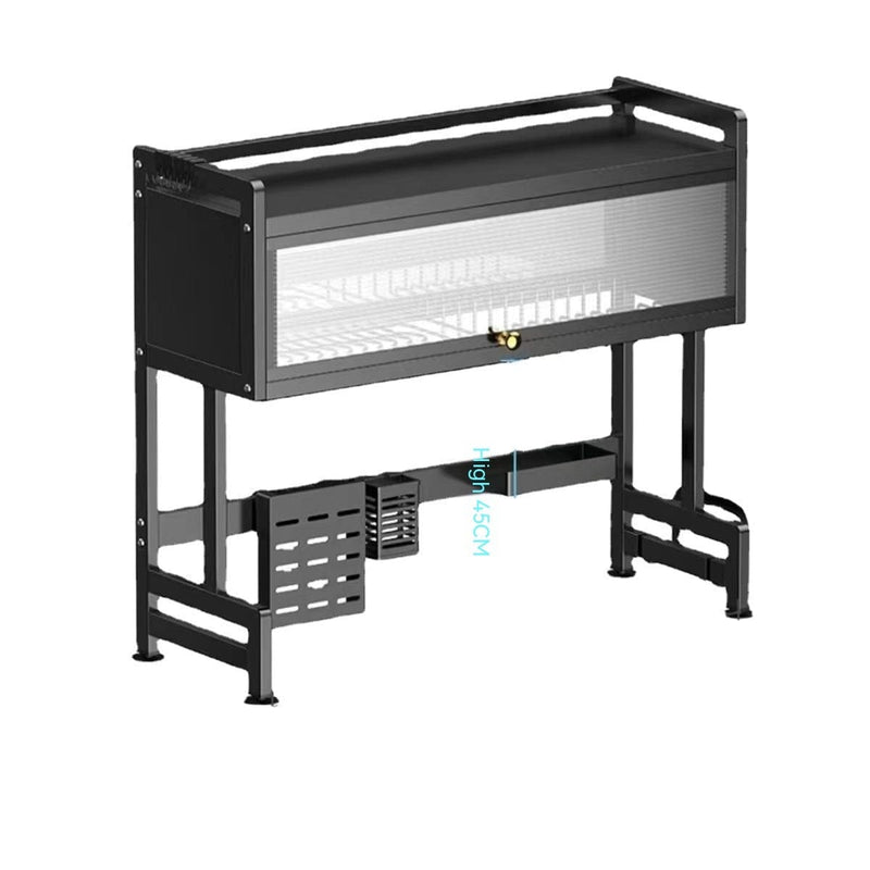 Kitchen Sink Storage Stand Surface Washed Bowl And Chopstick Rack - Nordavory