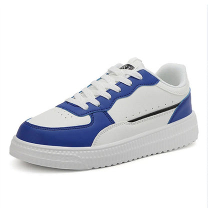 Lace Up Contrast Platform Sneakers-Nordavory