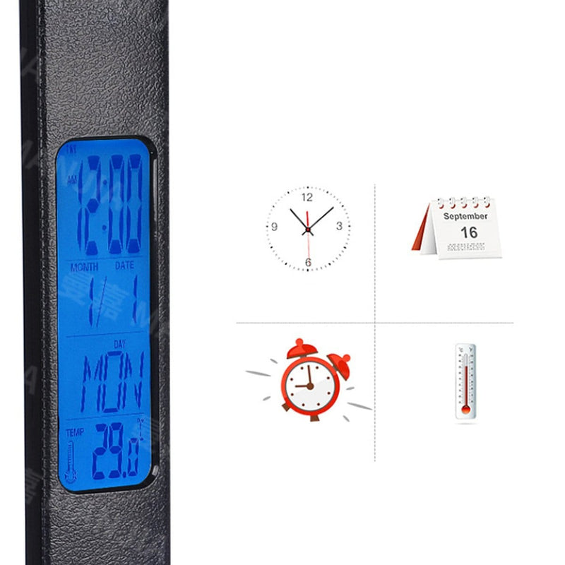 Lamp Plus 3 in 1 Lamp With Phone Charger, Clock And Thermostat - Nordavory