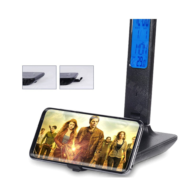 Lamp Plus 3 in 1 Lamp With Phone Charger, Clock And Thermostat - Nordavory