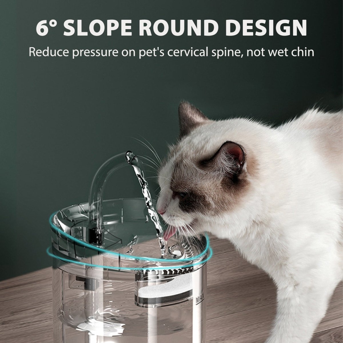 Large Capacity Pet Water Fountain - Nordavory
