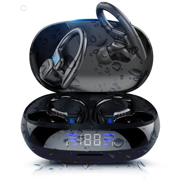 LED Display TWS Sport Bluetooth V5.0 Headset For Iphone Huawei Tech Accessories nordavory