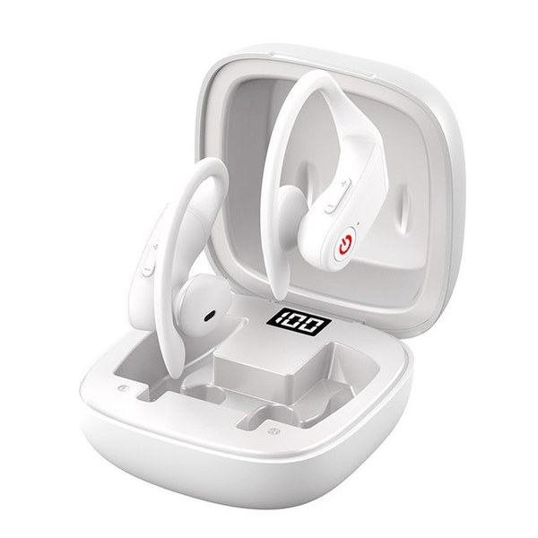 Led Display Wireless Headphones TWS Stereo Earbuds Tech Accessories nordavory