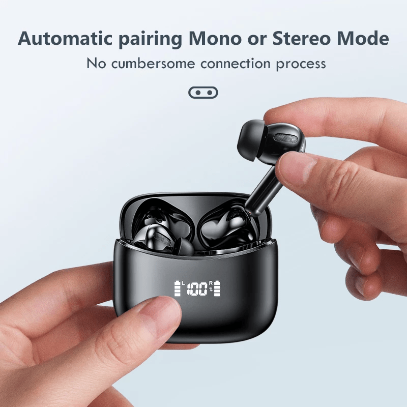 LED TWS Earbuds Bluetooth 5.0 Earphones for Huawei Iphone Tech Accessories nordavory