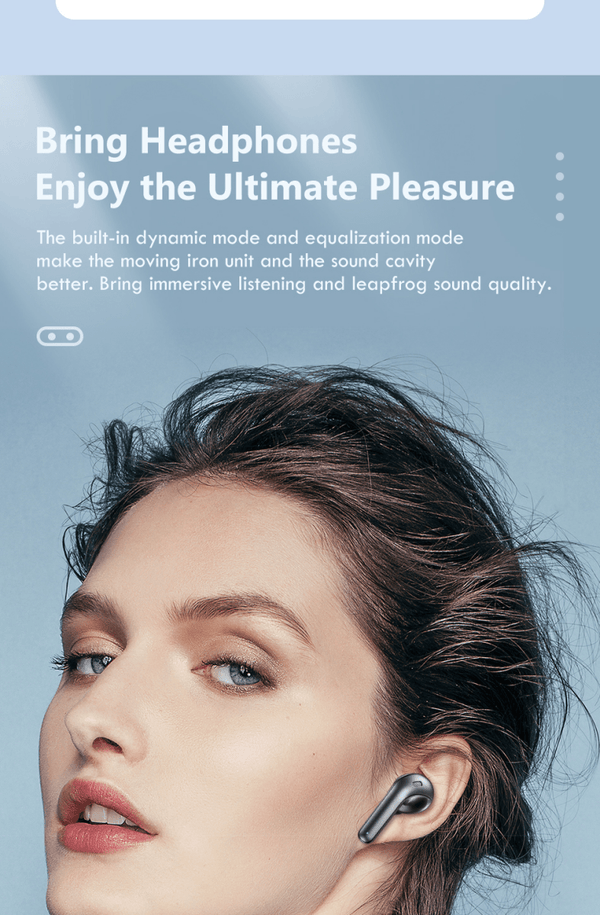 LED TWS Earbuds Bluetooth 5.0 Earphones for Huawei Iphone Tech Accessories nordavory