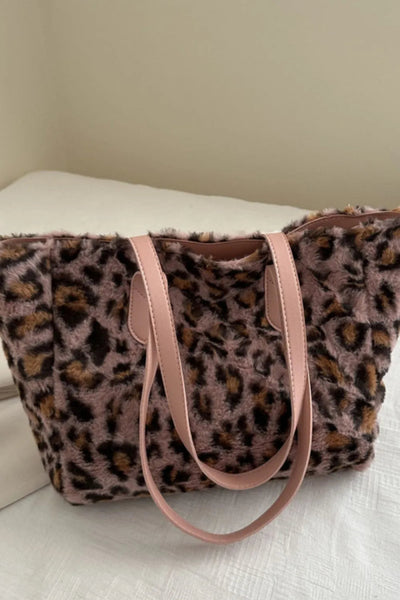 Leopard Fluff Tote Bag – Nordavory