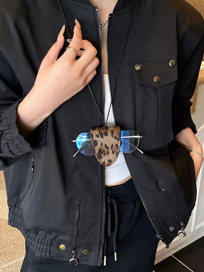 Leopard Print Large Tote Bag-Nordavory