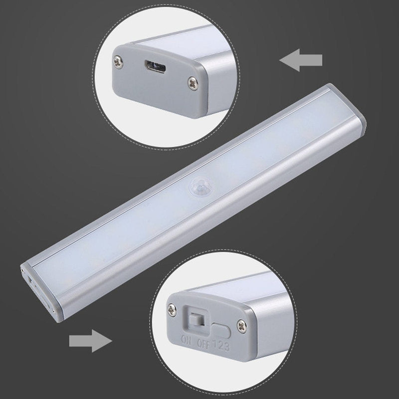 Let There Be Light 20 Motion LED Lights Rechargeable Battery - Nordavory