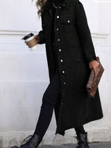 Longline Button - Front Denim Jacket - Nordavory