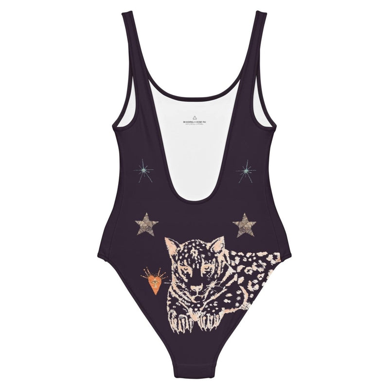 Lyra One Piece Swimsuit in Black Jaguar - Nordavory