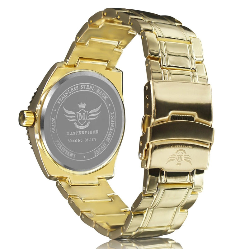 Masterpiece Classic Metal Gold Watch - Nordavory