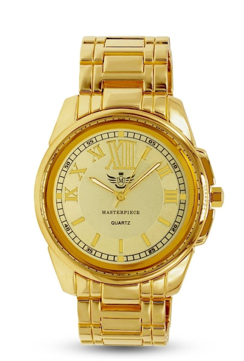 Masterpiece Classic Metal Gold Watch - Nordavory