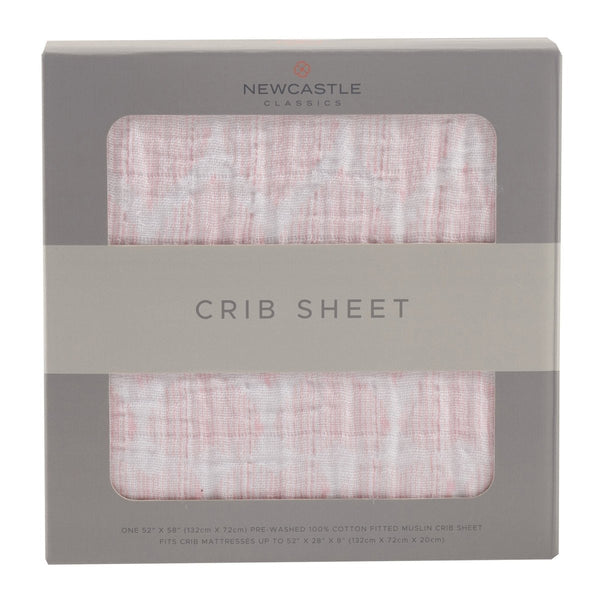 Matchstick Hearts Crib Sheet - Nordavory