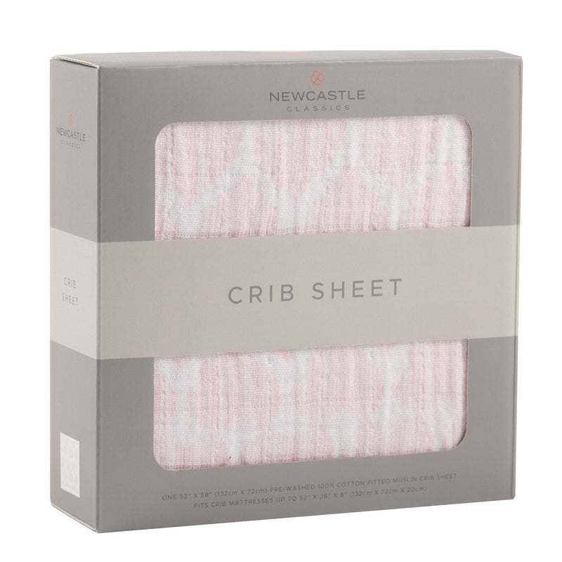 Matchstick Hearts Crib Sheet - Nordavory