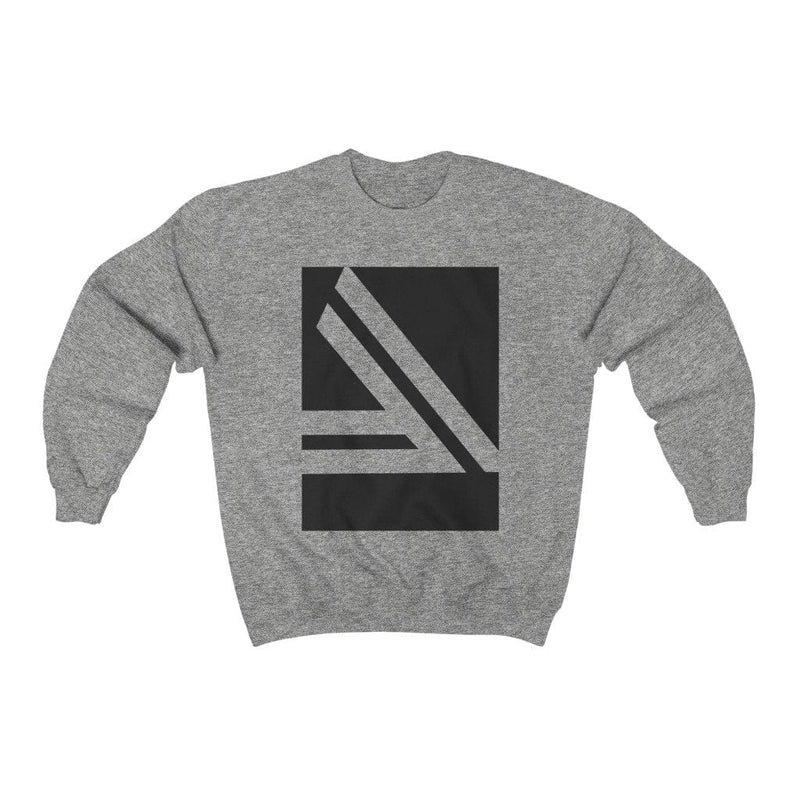 Men's Double Slanted Logo Crewneck Sweatshirt - Nordavory