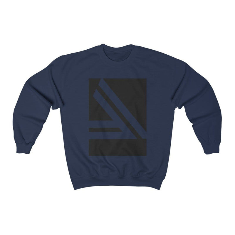 Men's Double Slanted Logo Crewneck Sweatshirt - Nordavory