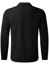 Men's Full Size Zip Up Top and Pants Set Plus Size - Nordavory