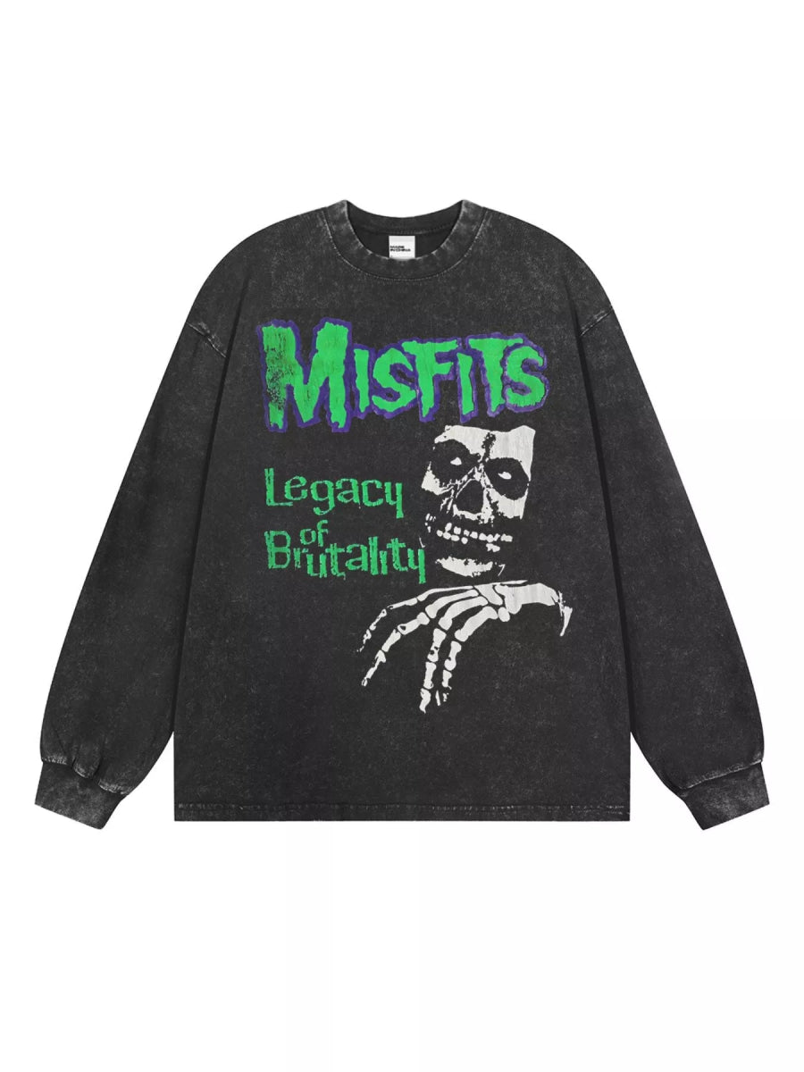 Men's Graphic Long Sleeve Sweatshirt - Nordavory