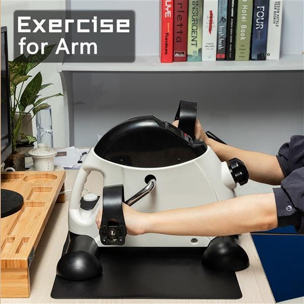 Mini Exercise Bike Portable Home Use Hands and Feet Trainer Equipment & Accessories nordavory