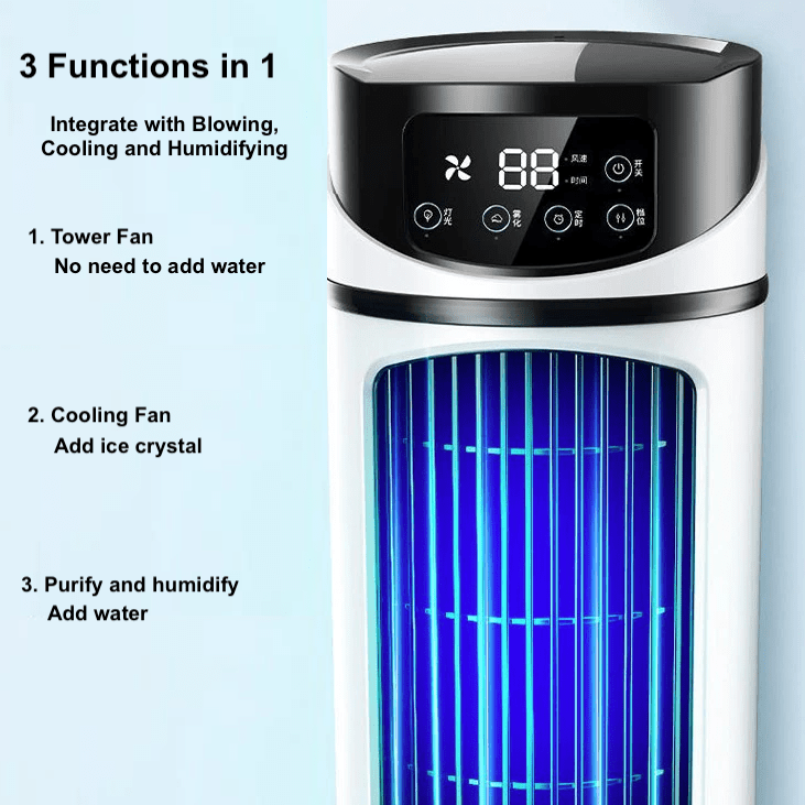 Mini Portable Water Air Cooling Fan - Nordavory