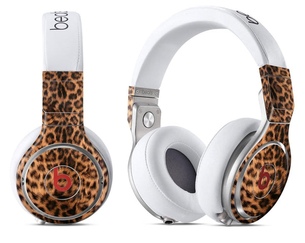 Mirrored Leopard Hide - Full Body Skin Decal Wrap Kit for Beats by Dre - Nordavory