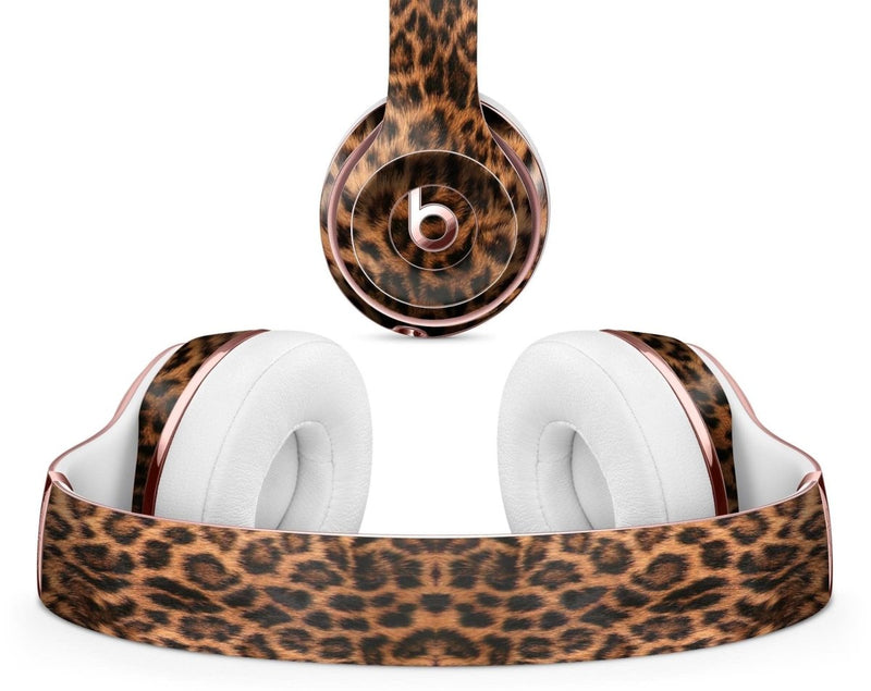 Mirrored Leopard Hide - Full Body Skin Decal Wrap Kit for Beats by Dre - Nordavory