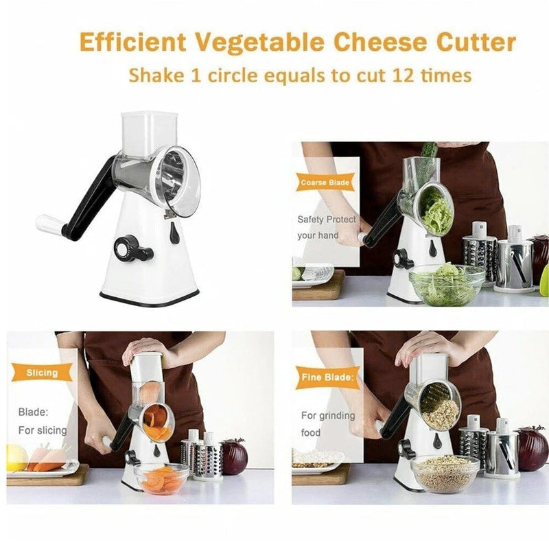 Multi-functional Stainless Steel Kitchen Slicer Grater Kit Kitchen nordavory