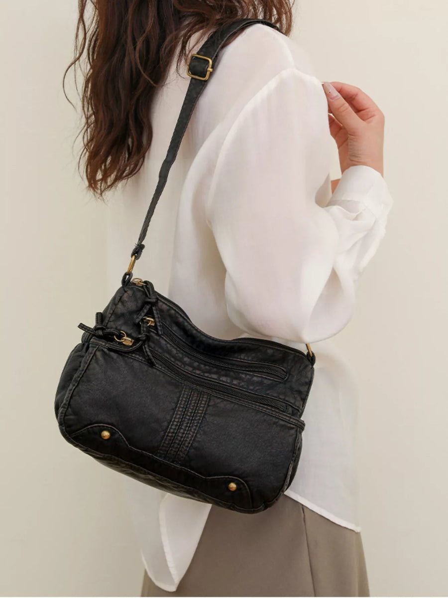 Multi-Pocket Crossbody Bag-Nordavory