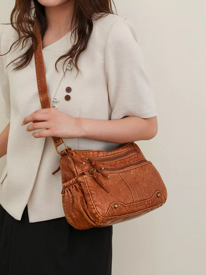 Multi-Pocket Crossbody Bag-Nordavory