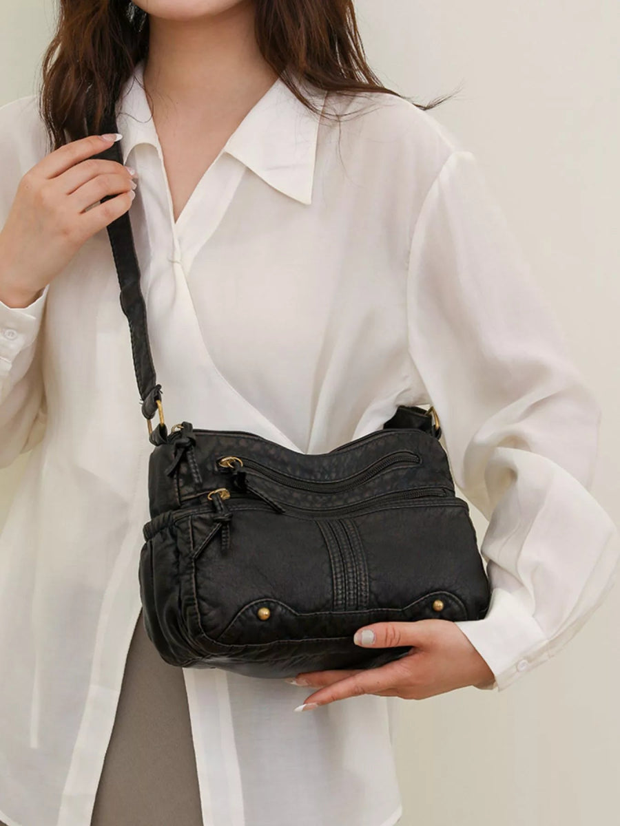Multi-Pocket Crossbody Bag-Nordavory