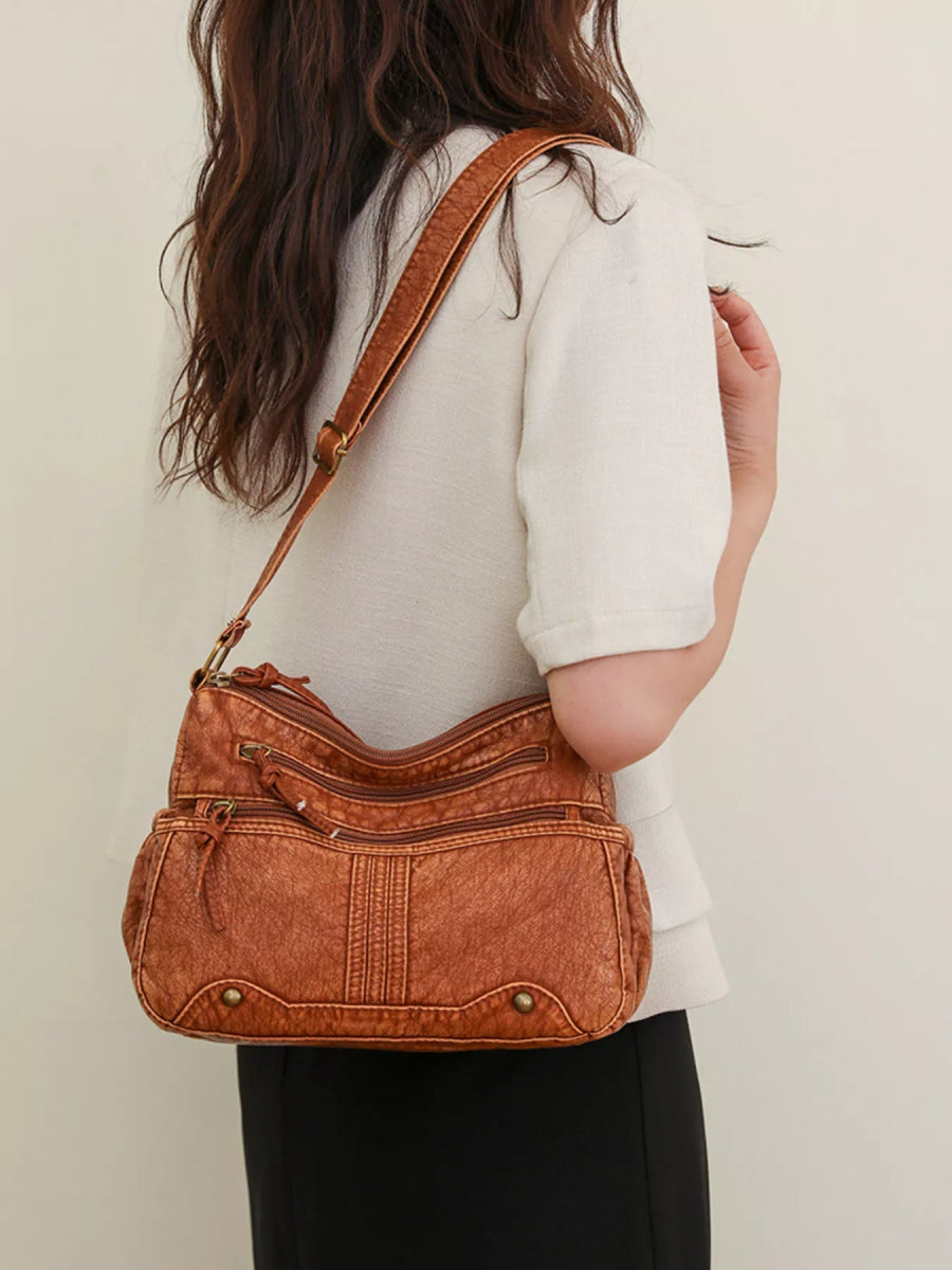Multi-Pocket Crossbody Bag-Nordavory