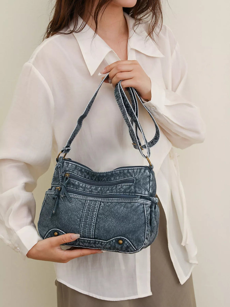 Multi-Pocket Crossbody Bag-Nordavory